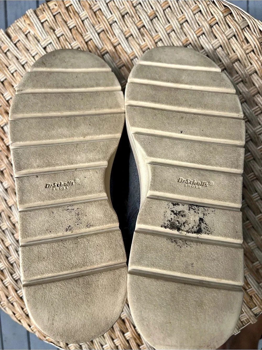 Dr. Scholl's Gray & Cream Platform Winter Boots